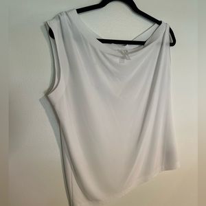 Norma Kamali Drop Shoulder Top - Size Medium - White